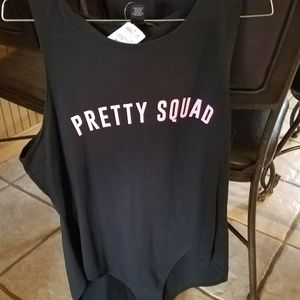 Brand New "Pretty Squad" Bodysuit